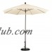 Sunline 9' Patio Market Umbrella in Polyester with Bronze Aluminum Pole Fiberglass Ribs 3-Way Tilt Crank Lift   567156560